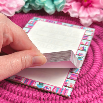 Bookshelf Notepad & Sticky Note Set