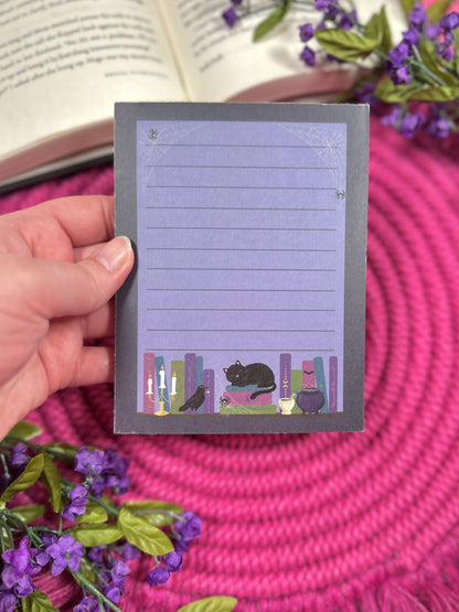 Dark Academia Bookshelf Stationery