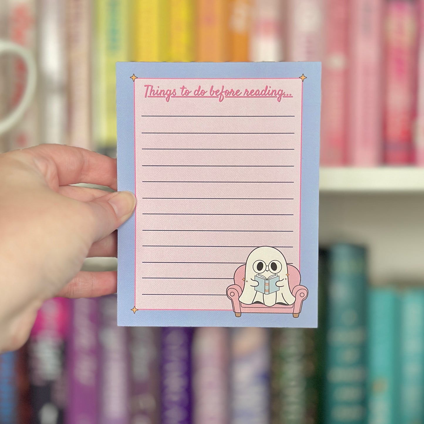 Ghost Reading Notepad