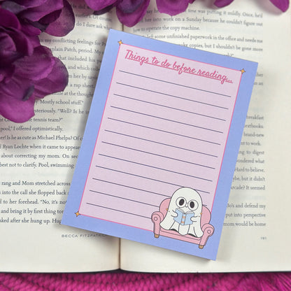 Ghost Reading Stationery Set