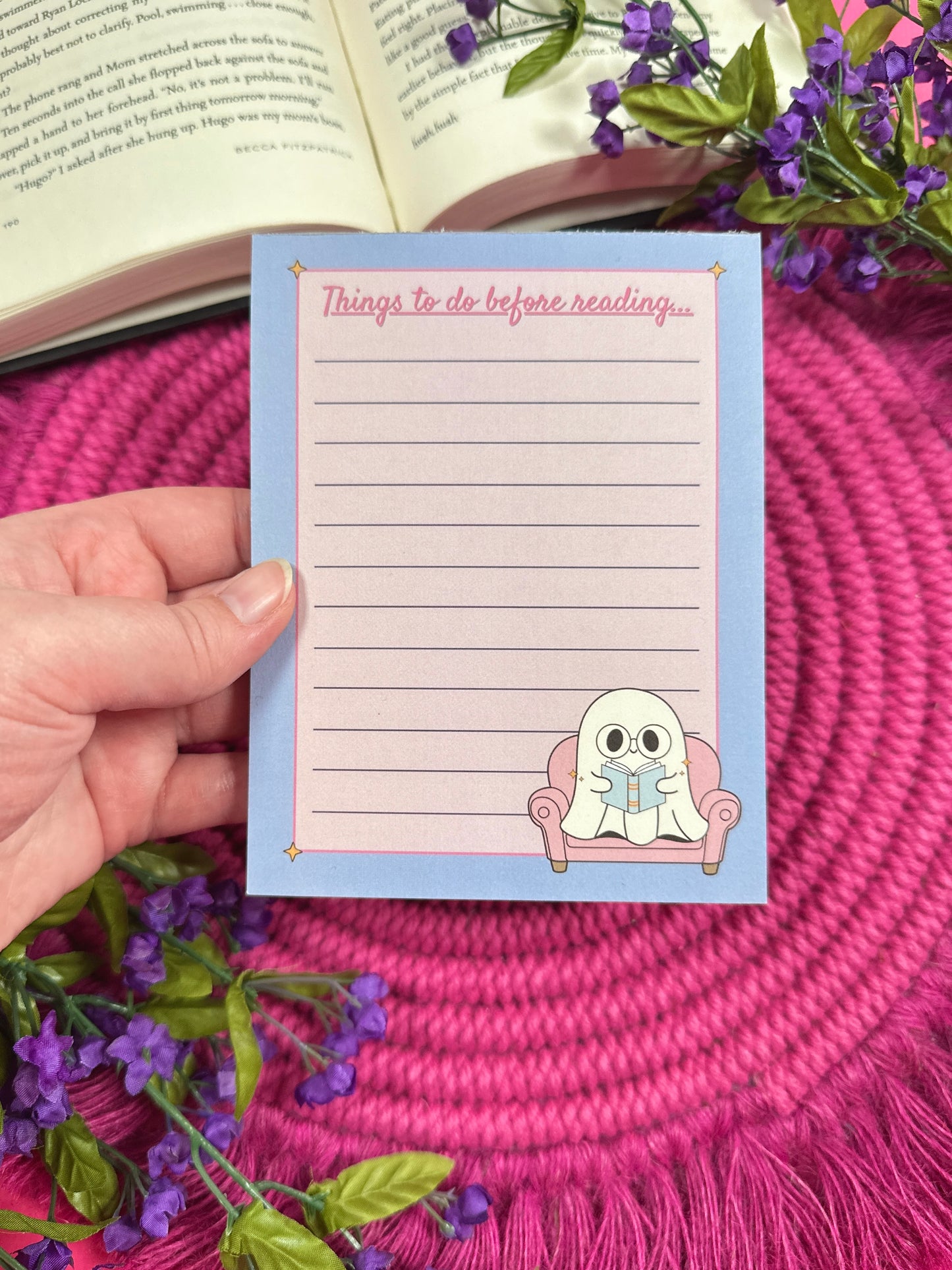 Ghost Reading Stationery Set