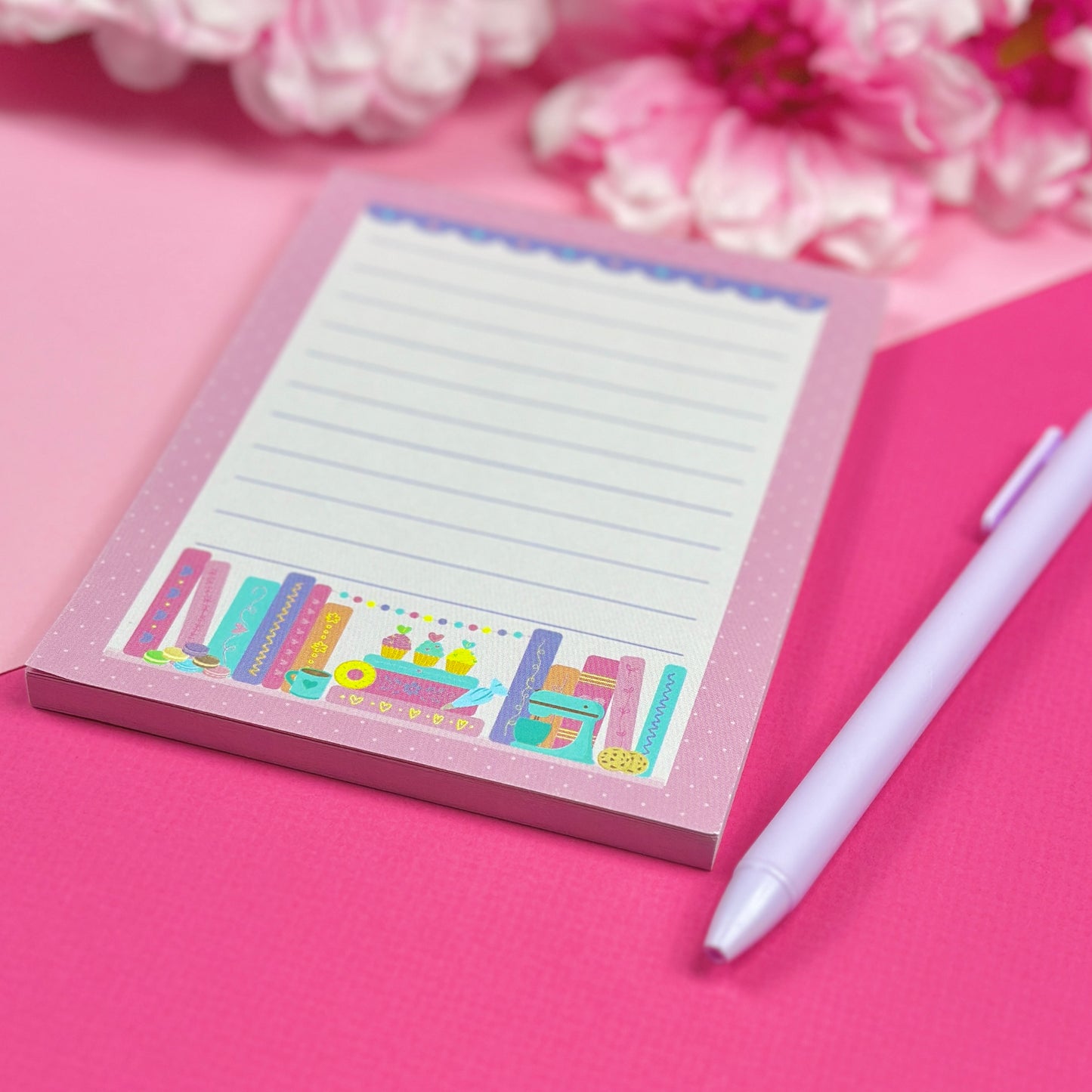 PREORDER: Bakery Bookshelf Notepad