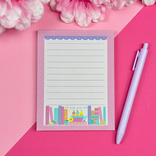 PREORDER: Bakery Bookshelf Notepad