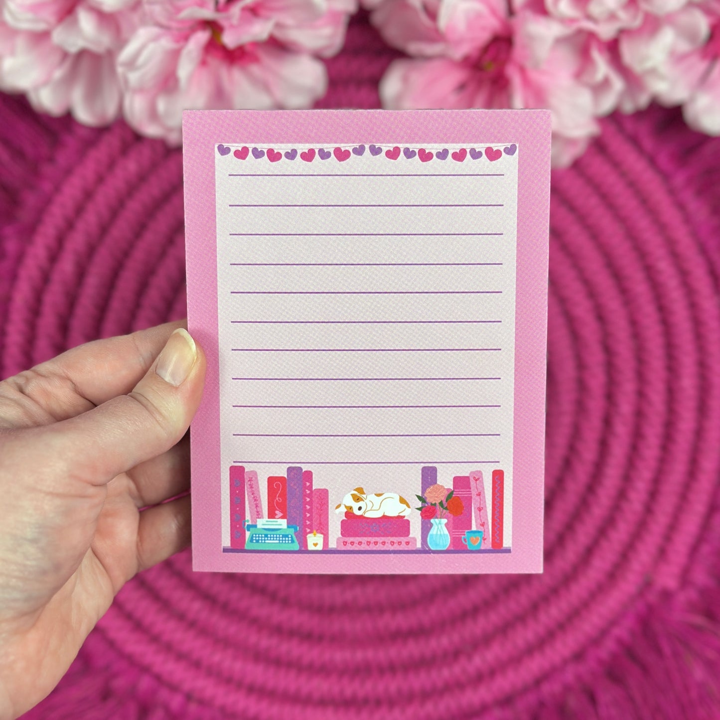 PREORDER: Romance Reader Bookshelf Notepad