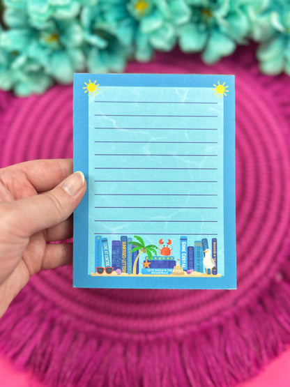 Beach Bookshelf Stationery Set