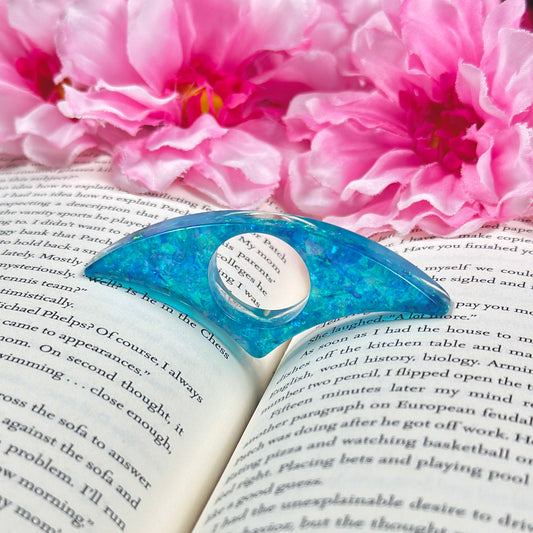 Bright Blue Resin Page Holders