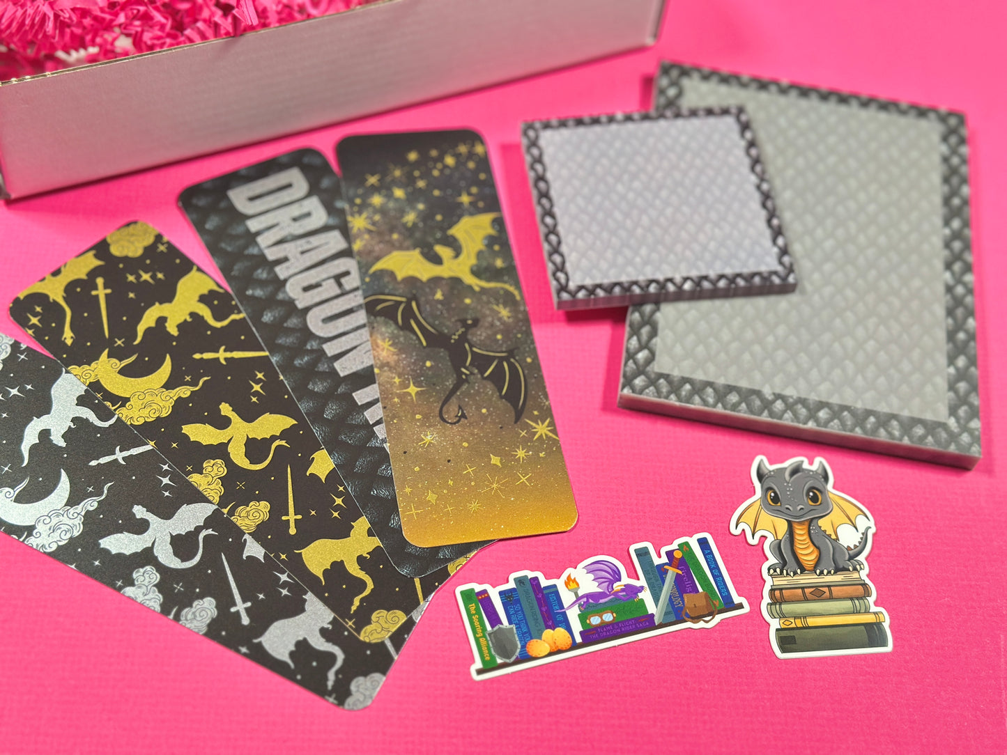 Dragon Rider Stationery Set
