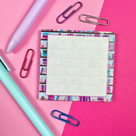 Bookshelf Sticky Notes