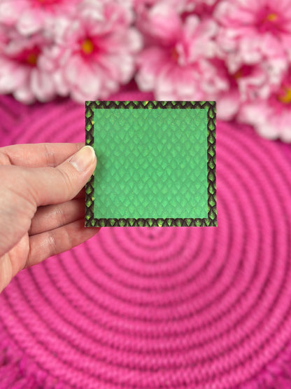 Green Dragon Scale Stationery Set