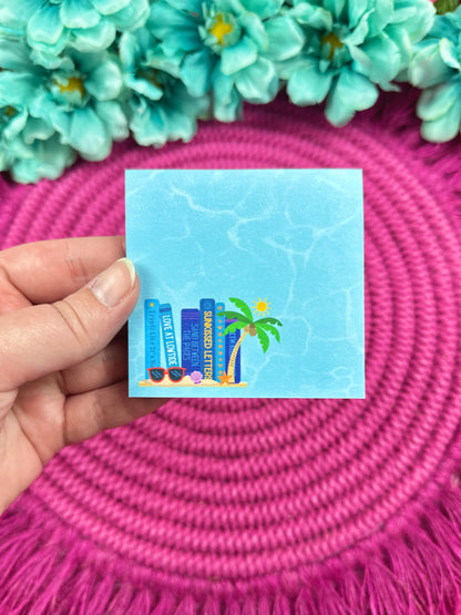 Beach Bookshelf Stationery Set