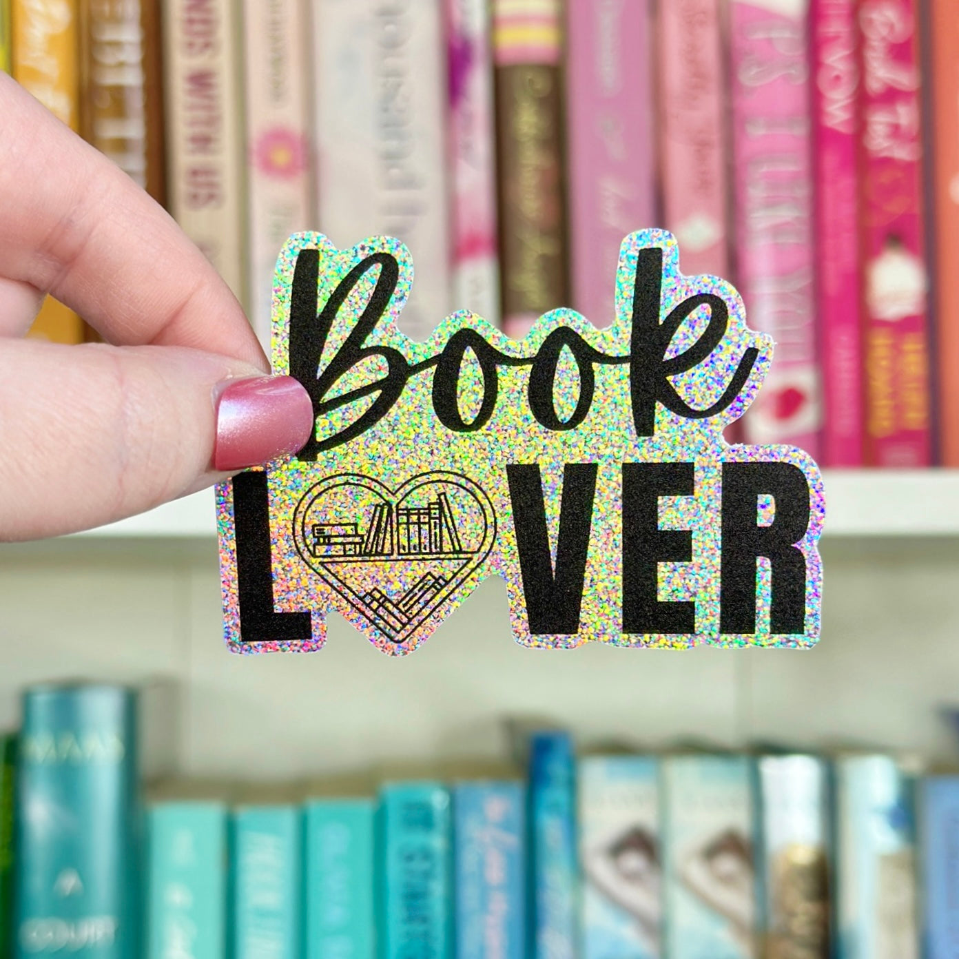 Book Lover Vinyl Sticker