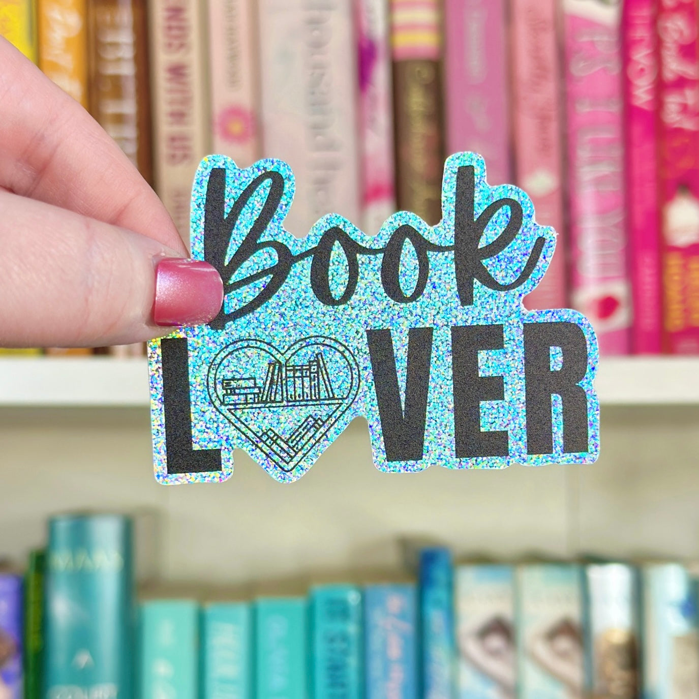 Book Lover Vinyl Sticker