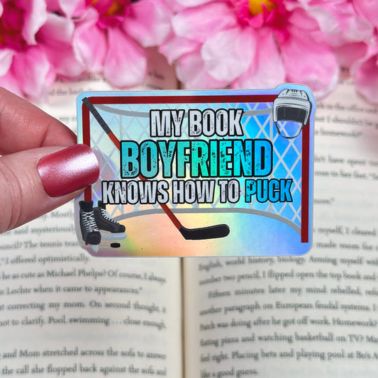 Hockey Romance Vinyl Sticker