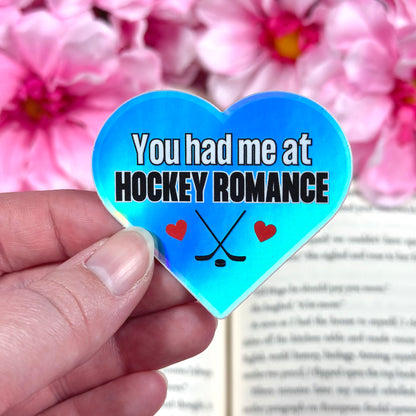 Hockey Romance Vinyl Sticker