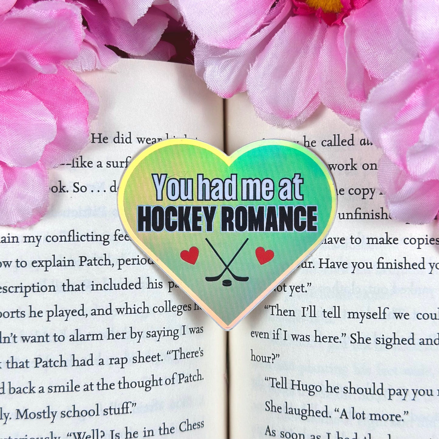 Hockey Romance Vinyl Sticker