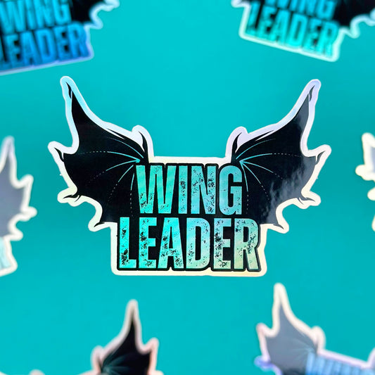 Wing Leader Vinyl Sticker