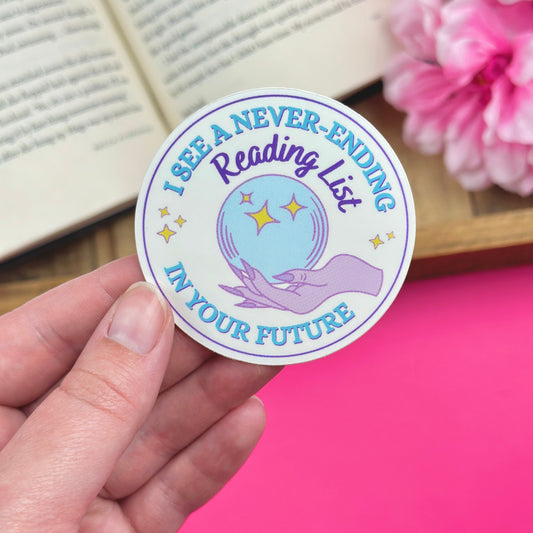 Crystal Ball Vinyl Sticker