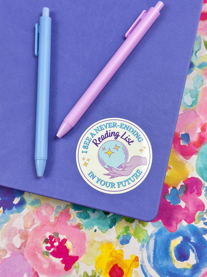 Crystal Ball Vinyl Sticker