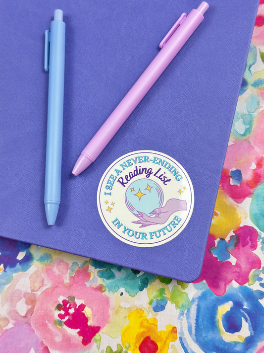 Crystal Ball Vinyl Sticker