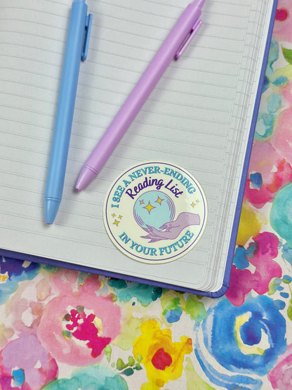 Crystal Ball Vinyl Sticker