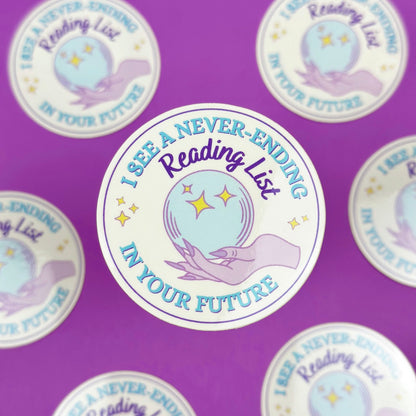 Crystal Ball Vinyl Sticker