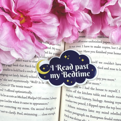 Read Past My Bedtime Vinyl Sticker