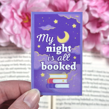 Glow in the Dark Bookish Vinyl Sticker