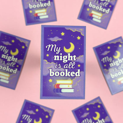 Glow in the Dark Bookish Vinyl Sticker