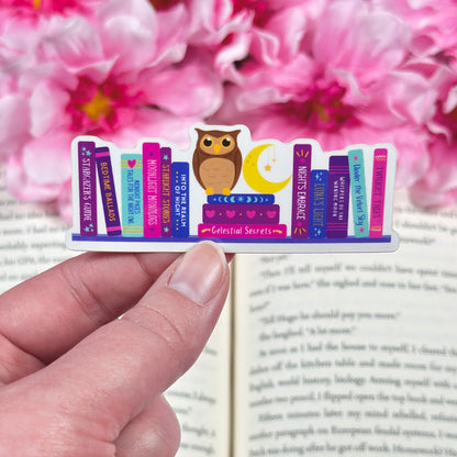 Late Night Reader Vinyl Sticker