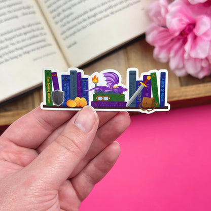 Dragon Rider Vinyl Sticker