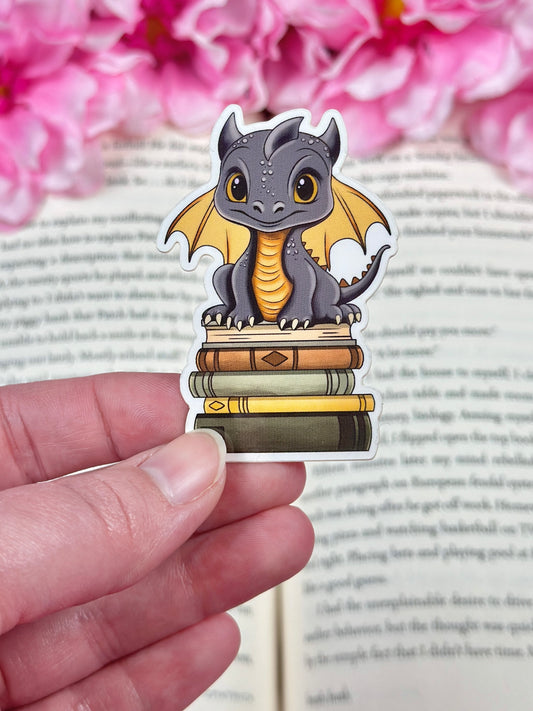 Black Dragon Vinyl Sticker