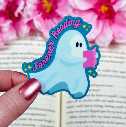 Glow in the Dark Ghost Vinyl Sticker