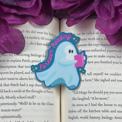 Glow in the Dark Ghost Vinyl Sticker