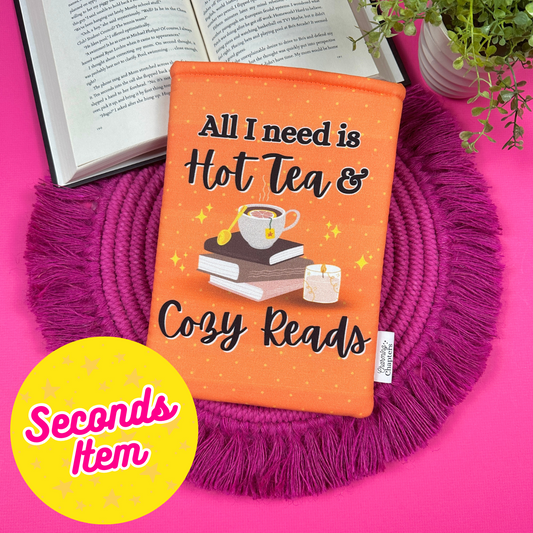 SECONDS: Hot Tea & Cozy Reads Book Sleeve