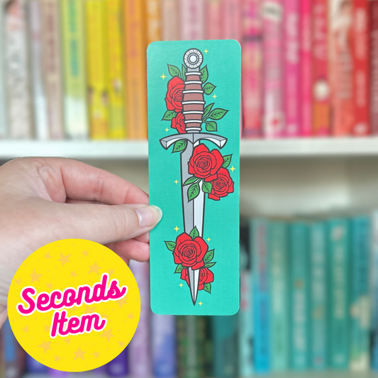 SECONDS: Rose Dagger Bookmark