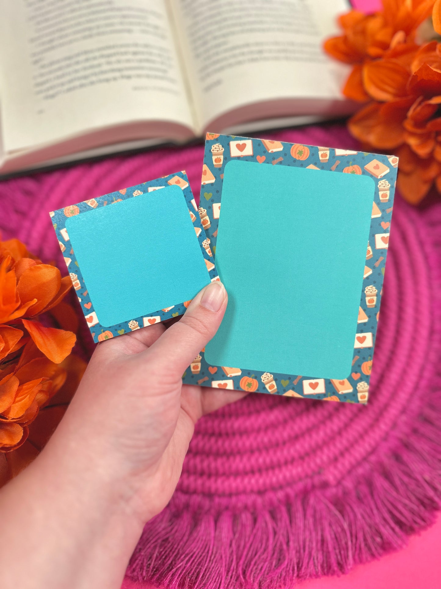 Pumpkins  & Coffee Stationery Set
