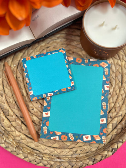 Pumpkins  & Coffee Stationery Set