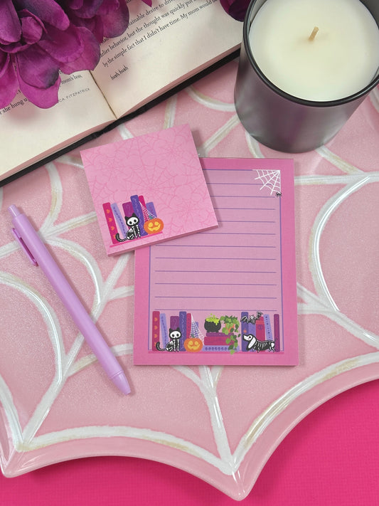 Skeleton Bookshelf Stationery