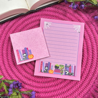 Skeleton Bookshelf Stationery