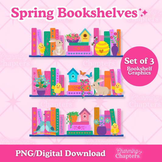 Spring Bookshelf Designs