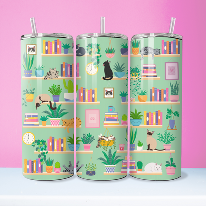 Cats & Plants Tumbler