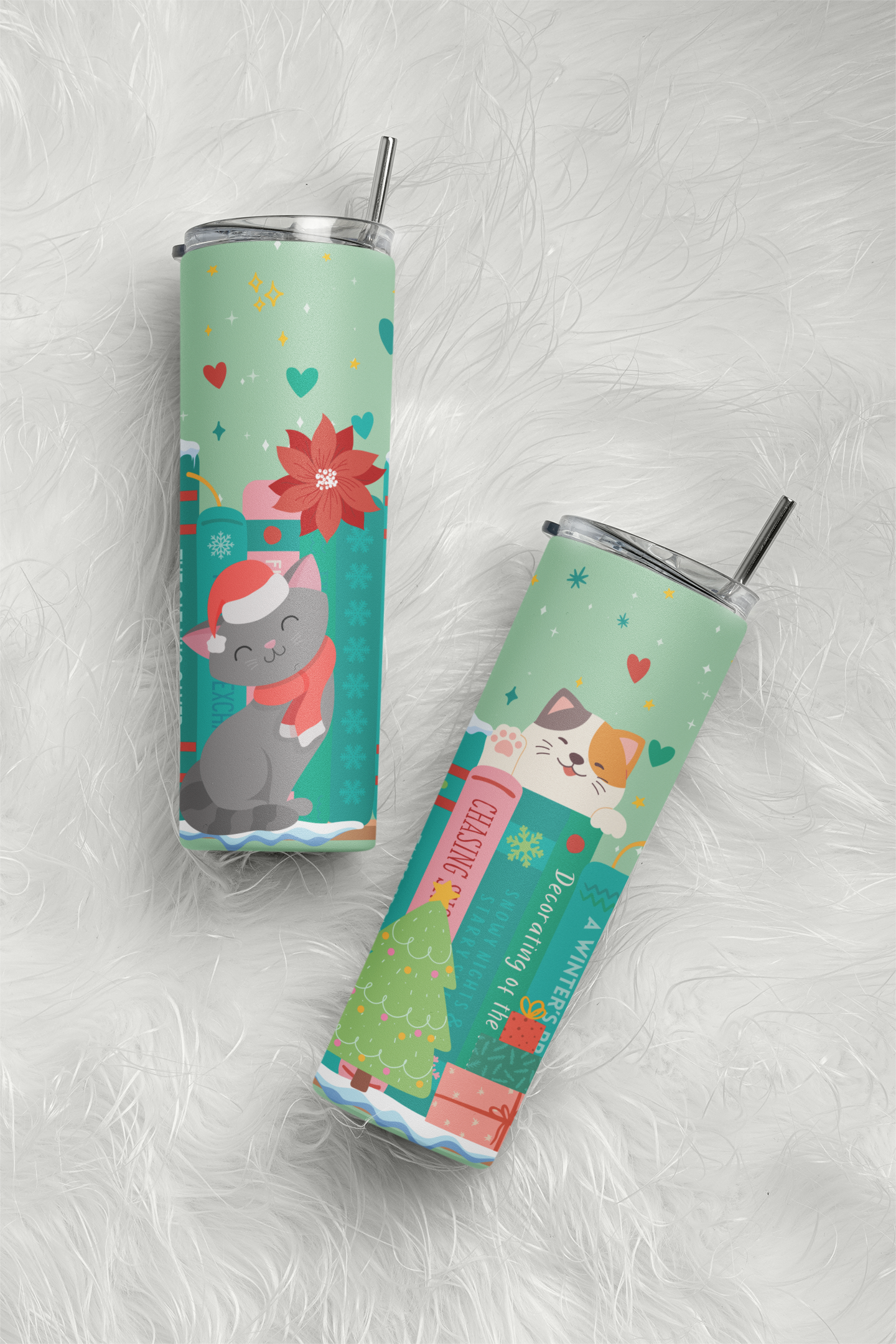 Christmas Cats Tumbler