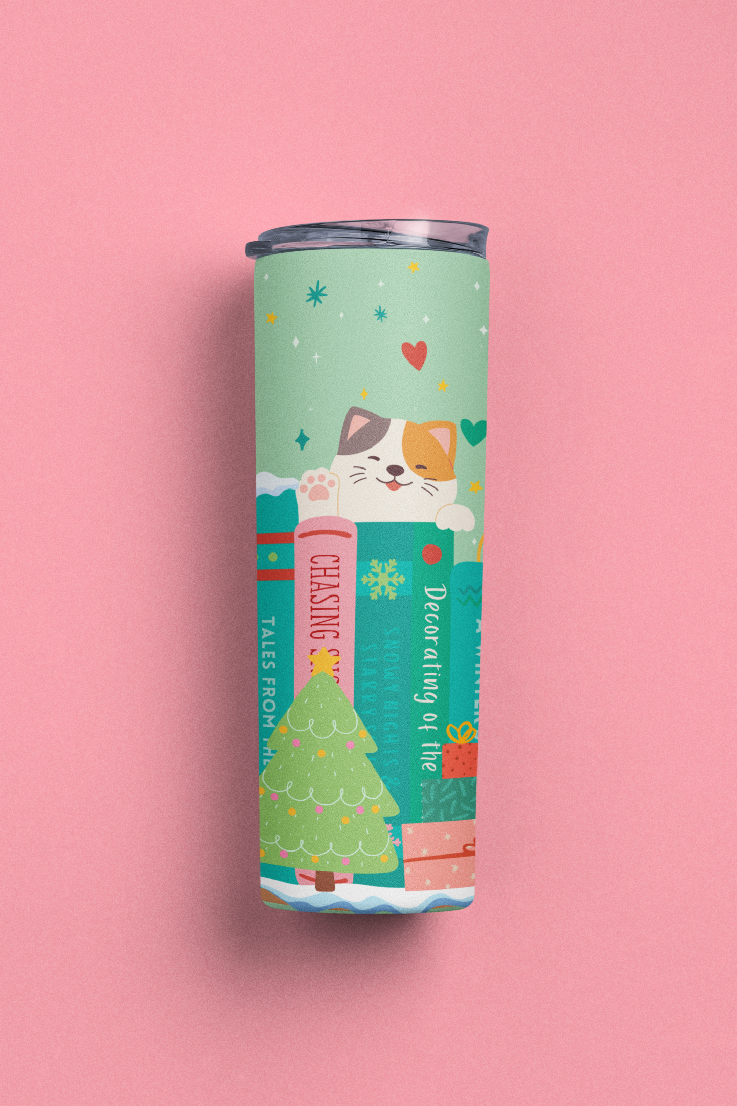 Christmas Cats Tumbler