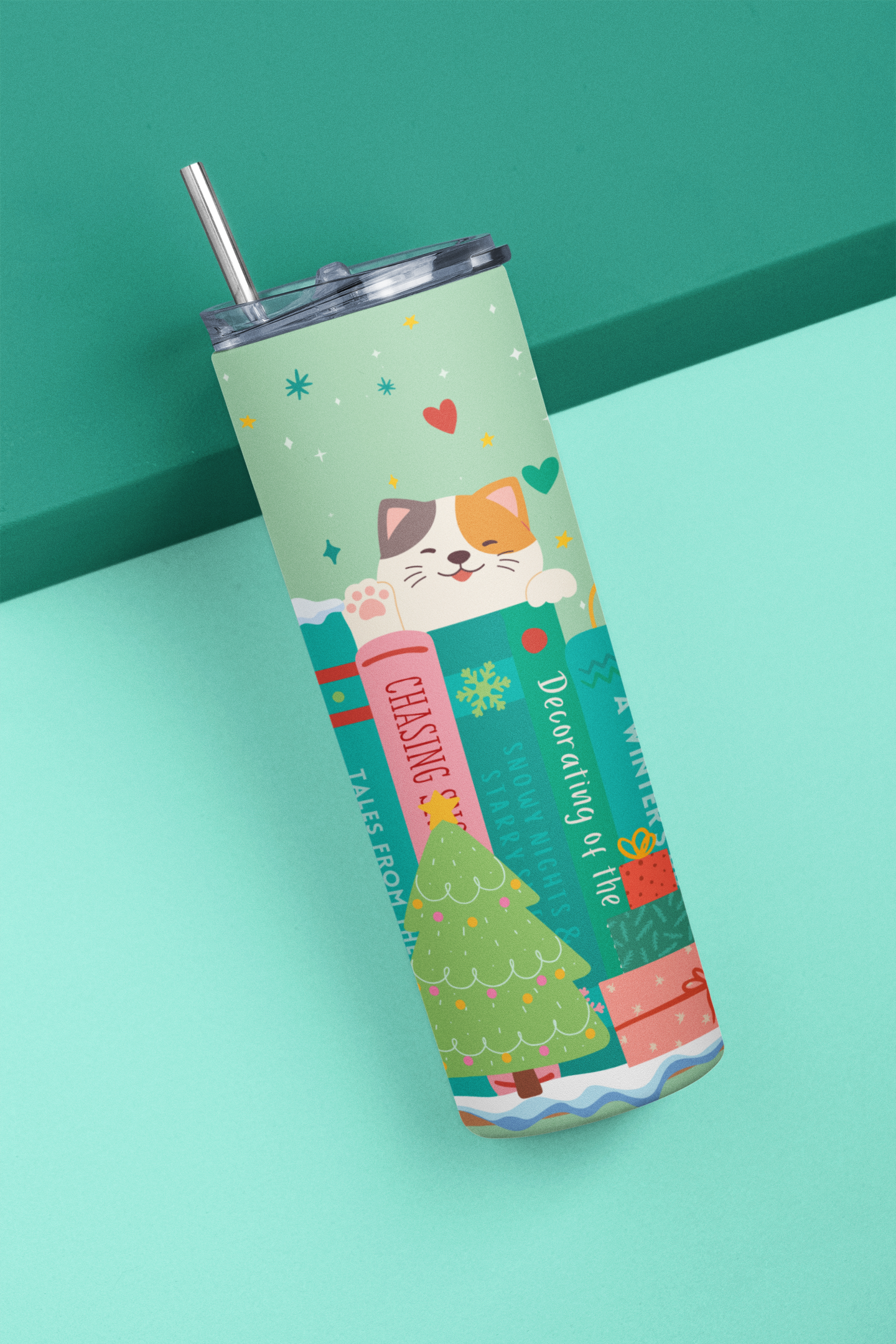 Christmas Cats Tumbler