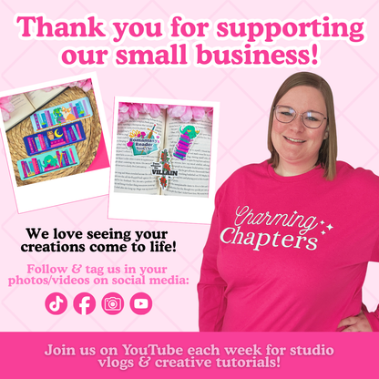 Butterfly Bookshelf Tumbler Wrap