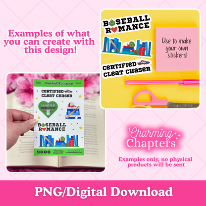 Baseball Romance PNG Bundle