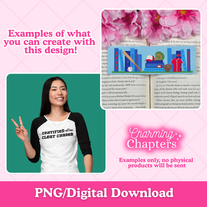 Baseball Romance PNG Bundle