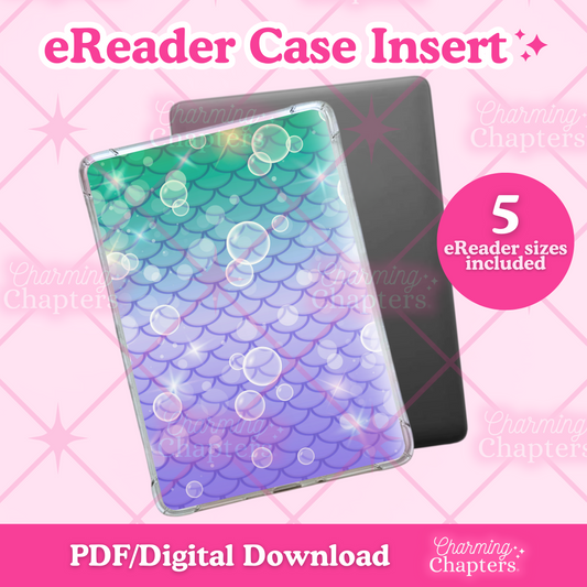 Mermaid Scale eReader Insert