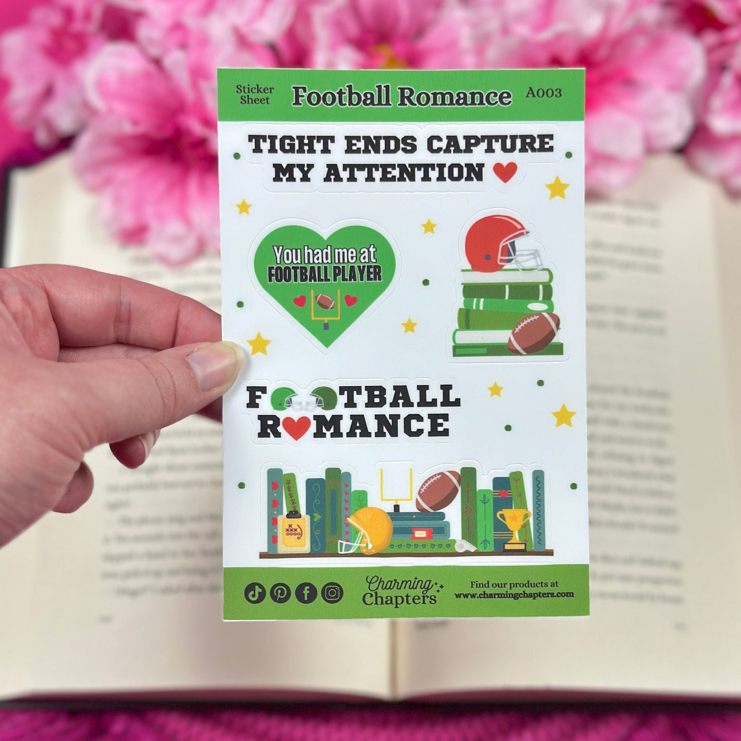 Sports Romance Sticker Sheets