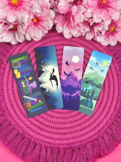 Purple Dragons Bookmark